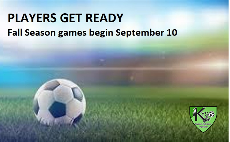 Games Begin September 10, 2022