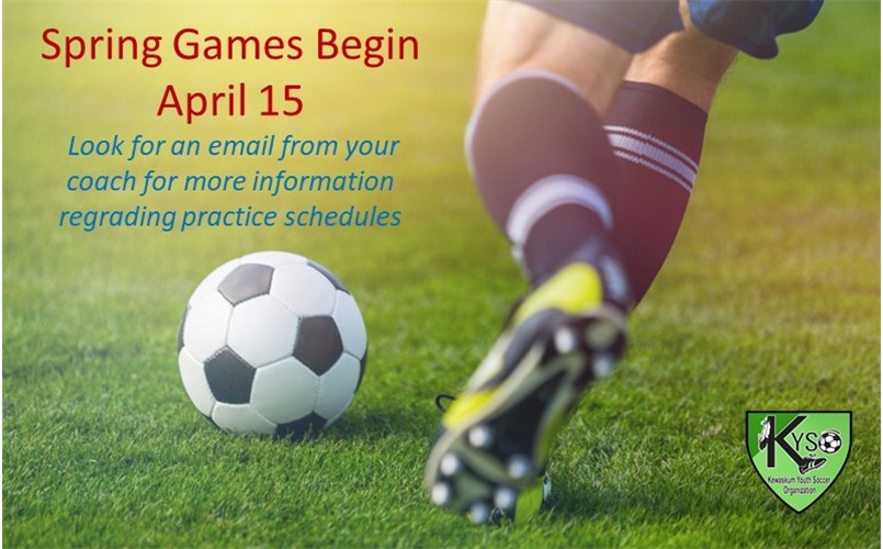 spring 2023 games begin